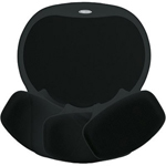 Tappetino mouse con poggiapolsi Easy Glide con Microban