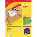 Etichette bianche BlockOut™ per pacchi - FSC