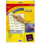 Etichette trasparenti QuickPEEL™