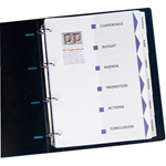 Divisori Index Maker con tasti personalizzabili