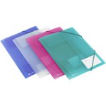 Cartelline 3 lembi con elastico Ice