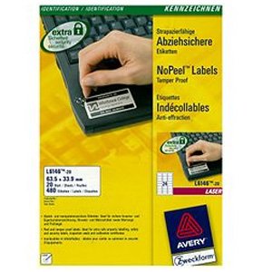 Etichette in poliestere  Non Rimovibili per Laser