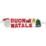 Scritta buone feste e buon natale