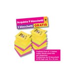 Value Pack foglietti Post-it  Z-Notes Super Sticky colori Rio - 9+3