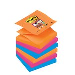 Ricariche di foglietti Post-it  Super Sticky Z-Notes colorate