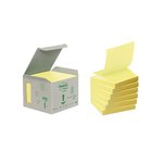 Ricariche di foglietti Post-it  Z-Notes Riciclate Giallo