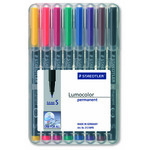 Pennarello Astucci Lumocolor Permanent 313 - punta 0,4mm - 8 colori - Staedtler