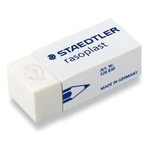 Gomma Rasoplast - 43x19x13mm - bianca per matita - Staedtler