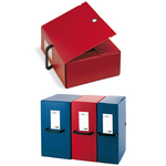 Scatola archivio Big - con maniglia - dorso 12 cm - 25x35 cm - rosso - Sei Rota