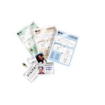 Pouches - business card - 60x90 mm - 2x125 micron - GBC - scatola 100 pezzi