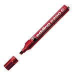 Marcatore Edding 2200c - punta a scalpello da 1,5mm a 5,0mm - rosso  - Edding