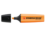 Evidenziatore Stabilo Boss Original - punta a scalpello - tratto 2,0mm-5,0mm - arancio - Stabilo
