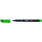 Pennarello OHPen universal permanente 843 - punta media 1,0mm - verde - Stabilo