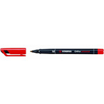 Pennarello OHPen universal permanente 843  - punta media 1,0mm - rosso - Stabilo