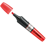 Evidenziatore Stabilo Luminator - punta a scalpello  - tratto 2,0-5,0mm - rosso - Stabilo