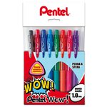 Penna a sfera a scatto Pentel Feel-it! Wow!