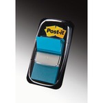 Segnapagina Post it® Index Medium - 25,4x43,2 mm - blu vivace - Post it® - conf. 50 pezzi