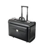 Borsa pilota trolley in similpelle