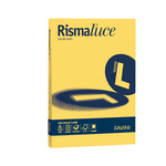 Carta Rismaluce - A4 - 200 gr - giallo sole 53 - Favini - conf. 125 fogli