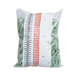 Elastici fettuccia - ø 7 cm - verde - Viva - sacco da 1 kg