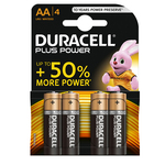 Pile Stilo AA Plus - MN1500 - AA stilo - Duracell - blister 4 pezzi