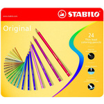 Stabilo Original 8774 - tratto 2,80mm - colori assortiti - Stabilo - astuccio 24 pastelli colorati