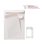 Busta a sacco bianca - serie Competitor - strip adesivo - 190x260 mm - 80 gr - Pigna - conf. 100 pezzi