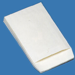 Busta a sacco bianca - lembo non gommato - 100x150 mm - 50 gr - Blasetti - conf. 1000 pezzi