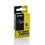 Nastro - 9 mm x 8 mt - nero/giallo - Casio