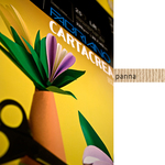 Cartoncino CartaCrea - 35x50cm - 220gr - panna - Fabriano - blister 10 fogli