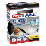 Nastro adesivo telato XP Perfect - 19 mm x 2,7 m - nero - Tesa®