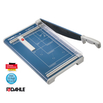 Taglierina a leva 533 - 340 mm (A4) - capacità taglio 15 fg - 450x285 mm - blu - Dahle