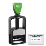 Timbro datario personalizzabile s360 30x45mm colop