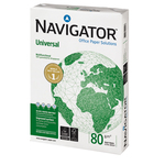 Carta Universal 80 - A4 - 80 gr - bianco - Navigator - conf. 500 fogli