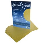 Carta e buste metallizzate Special Events
