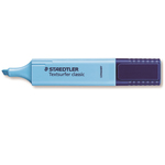 Evidenziatore Textsurfer Classic - punta a scalpello - tratto 1,0-5,0mm - azzurro - Staedtler