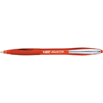 Penna a sfera a scatto Atlantis Classic - punta 1,0mm - rosso  - Bic - conf. 12 pezzi