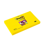 Blocco foglietti Post it® Super Sticky - giallo oro - 76 x 127mm - 90 fogli - Post it®