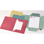 Cartelline 3 lembi - senza stampa - cartoncino Manilla 200 gr - 25x33 cm - rosa - Cartotecnica del Garda - conf. 50 pezzi