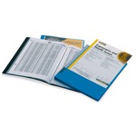 Portalistini personalizzabile Display - 21,5x30 cm - 40 buste - nero - Fellowes - conf. 40 pezzi