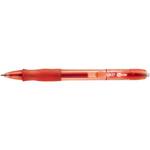 Penna gel a sfera a scatto Gelocity  - punta 0,7mm - rosso - Bic