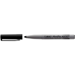 Marcatori permanente Marking a base d\alcool - punta pocket tonda 1,10mm - nero - Bic - conf. 12 pezzi