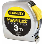 Flessometro PowerLock - 3 mt - larghezza nastro 12,7 mm - Stanley