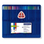 Ergosoft - triangolari - colori assortiti - Staedtler - Astuccio 24 pastelli colorati