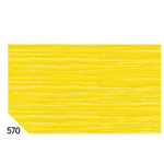 Carta crespa - 50x250cm - 60gr - giallo 570 - Sadoch - Conf. 10 rotoli