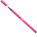 Pennarello Pen 68 punta in feltro - tratto 1,0mm - rosa scuro  - Stabilo - conf. 10 pezzi