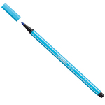 Pennarello Pen 68  punta feltro - tratto 1,0mm - azzurro - Stabilo - conf. 10 pezzi