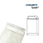 Busta a sacco in Tyvek - serie Postyvek - strip adesivo - 250x353 mm - 55 gr - Blasetti - conf. 100 pezzi