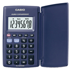 Calcolatrice tascabile HL-820VER - 8 cifre - blu - Casio
