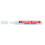 Marcatore Edding 4095 - punta tonda da 2,00-3,00mm - bianco - Edding